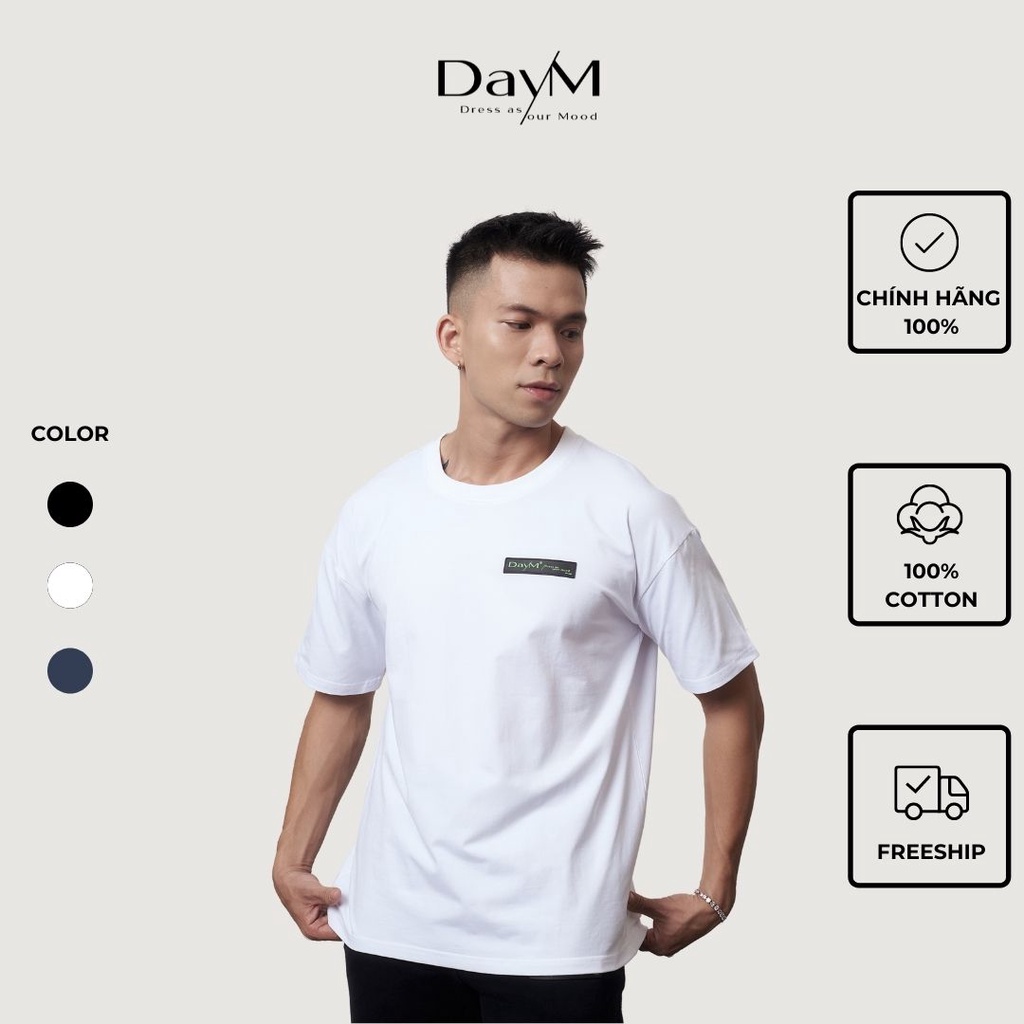 Áo phông DayM oversize 100% cotton - The Simplicity