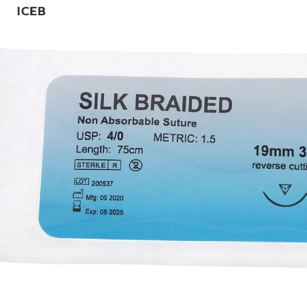 Ic 12 Cái Dây Lụa Bện Đơn Sợi Huấn Luyện Phẫu Thuật Suture my