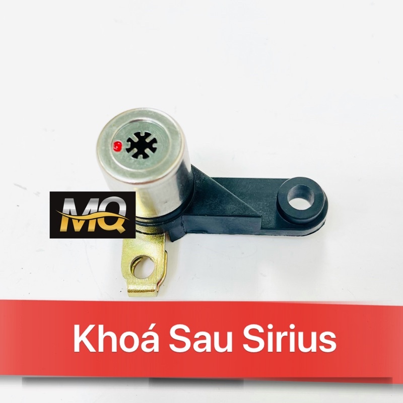 Bộ ổ khoá điện xe sirius 8 cạnh ( Khoá điện và yên)