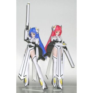 Mô hình giấy anime girl TipeDOLL-07 "Pluwel Renta"