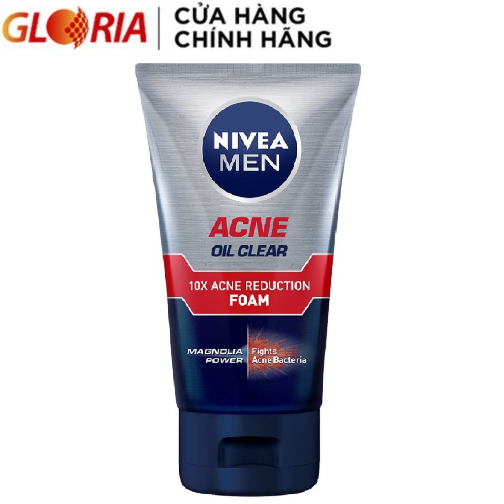 Sữa Rửa Mặt Nivea Men Acne Oil Clear Giúp Ngăn Ngừa Mụn 100g - 82378