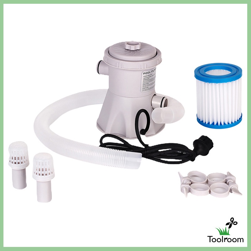 Máy Bơm Lọc Nước Bể bơi Phích Cắm UK Tiện Dụng