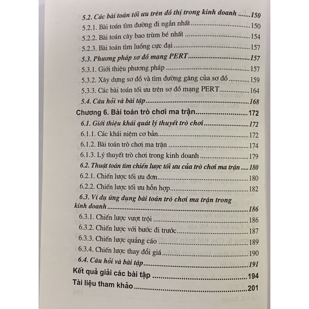 Sách - Giáo Trình Phương Pháp Tối Ưu Trong Kinh Doanh ( PGS.TS. Trần Việt Lâm )