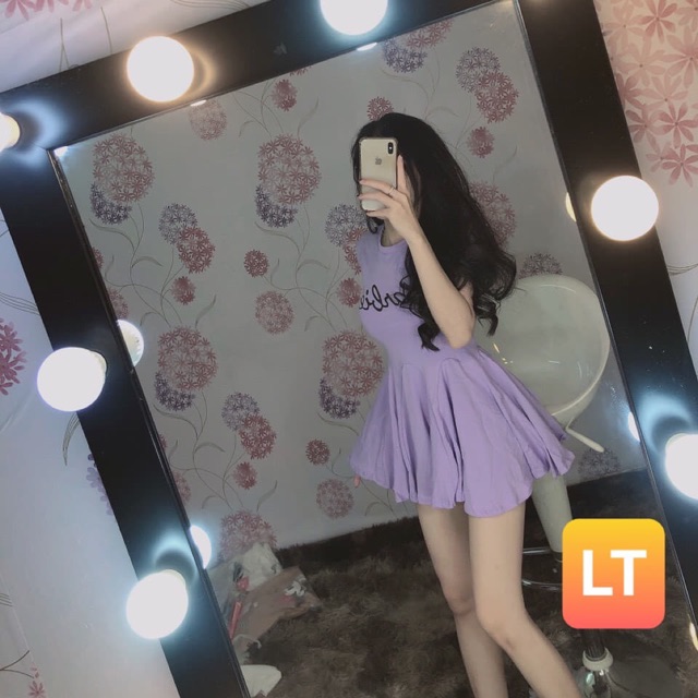 Đầm xoè 6 mảnh Babie