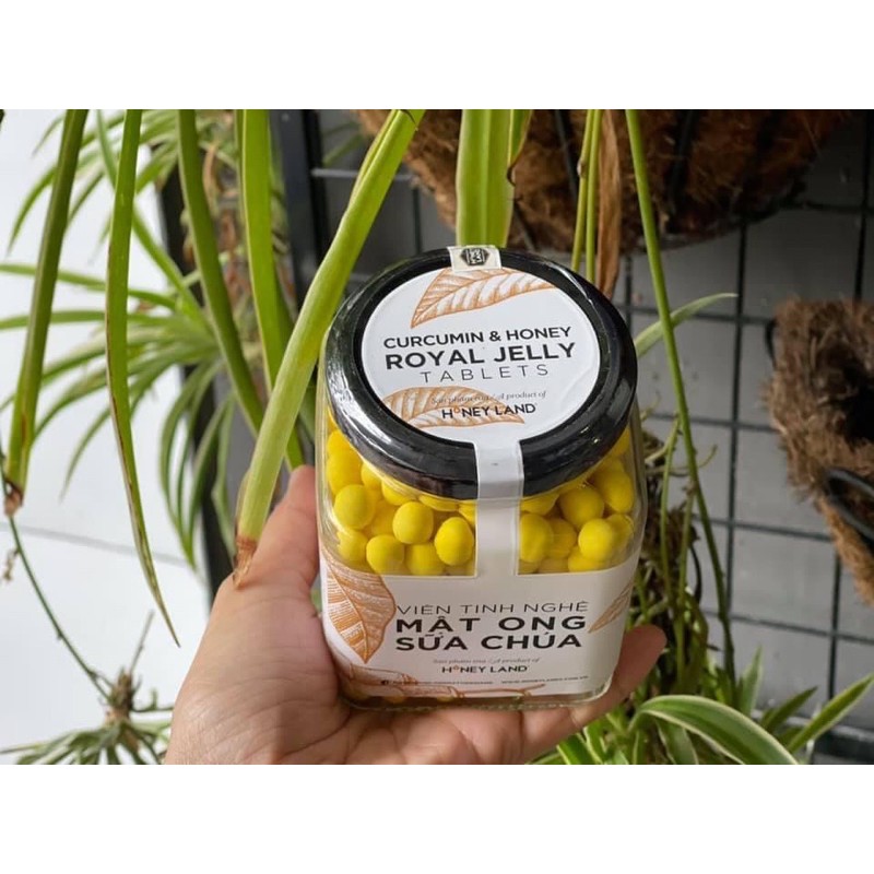 Viên tinh nghệ mật ong sữa chúa 250g Honeyland | BigBuy360 - bigbuy360.vn