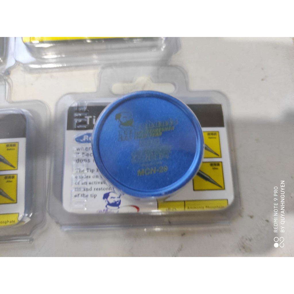 Muối tẩy sạch tip hàn, mũi hàn thiếc