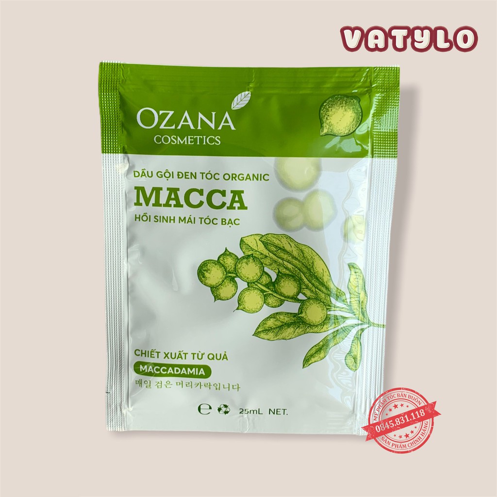 {COMBO 3 Gói} Dầu Gội Đen Tóc Không Cần Nhuộm Thần Thánh Organic (CHÍNH HÃNG 100%) CT58