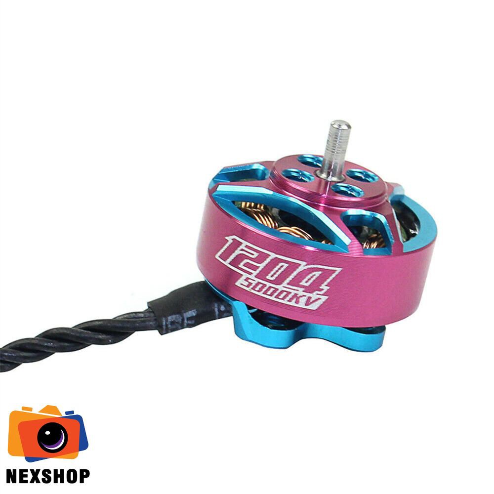 Motor máy bay điều khiển RCINPOWER 1204 5000KV 3-4S Brushless Motor | Pink