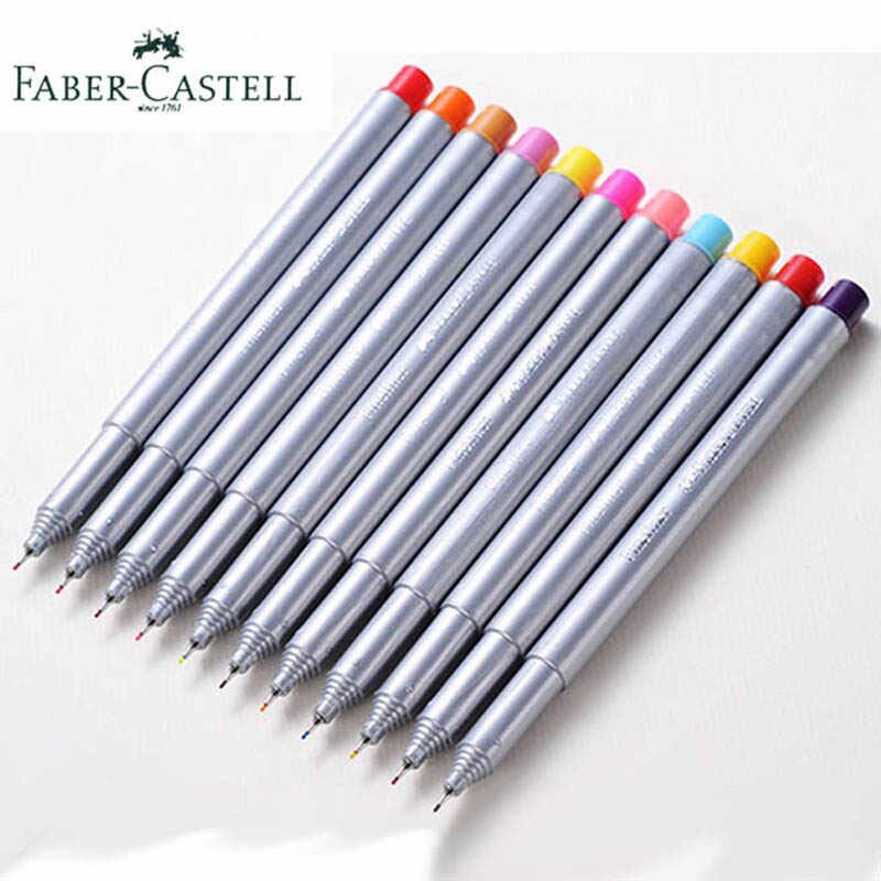 BÚT DẠ KIM / LINE MÀU NGÒI 0.4 MM NẮP KẸP FABER CASTELL BỘ 12/18/30 MÀU (FABER CASTELL CONNECTOR FINELINER SET 12/18/30)