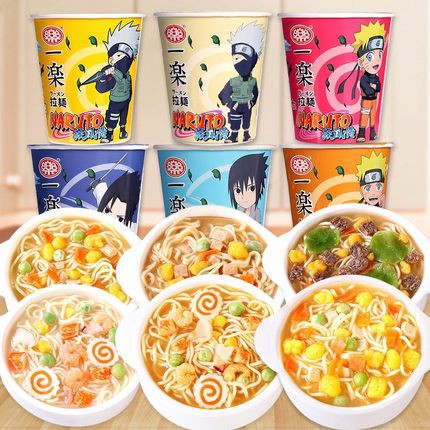 SET 8 MÌ LY RAMEN NARUTO