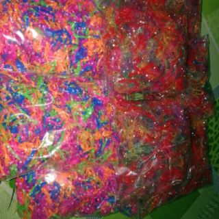 50gr/100 gr thun cột tóc màu dày dặn hàng VN