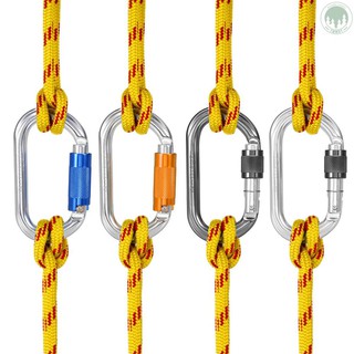 Móc khóa carabiner hình chữ d chịu lực 25kn
