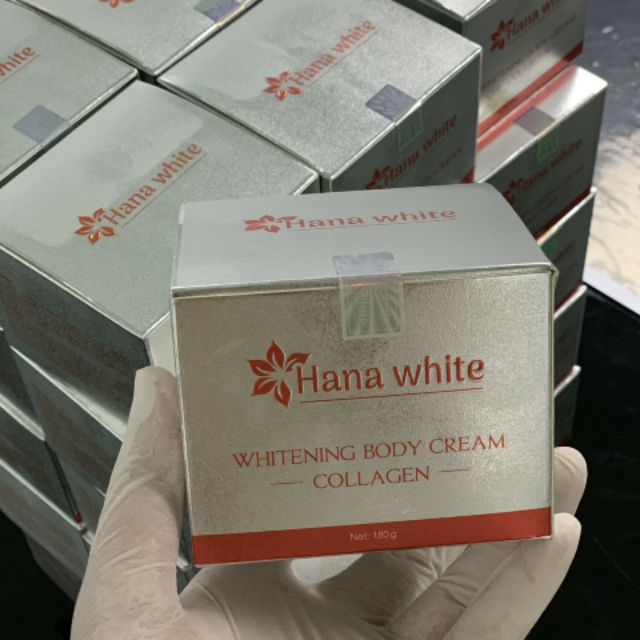 Kem dưỡng body toàn thân Hana White 180g