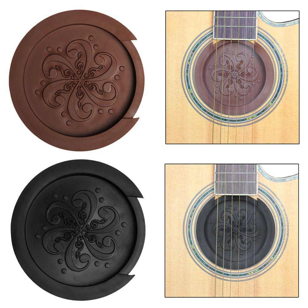 SUENIN Khối Chặn Lỗ Âm Thanh Đàn Guitar Màu Đen