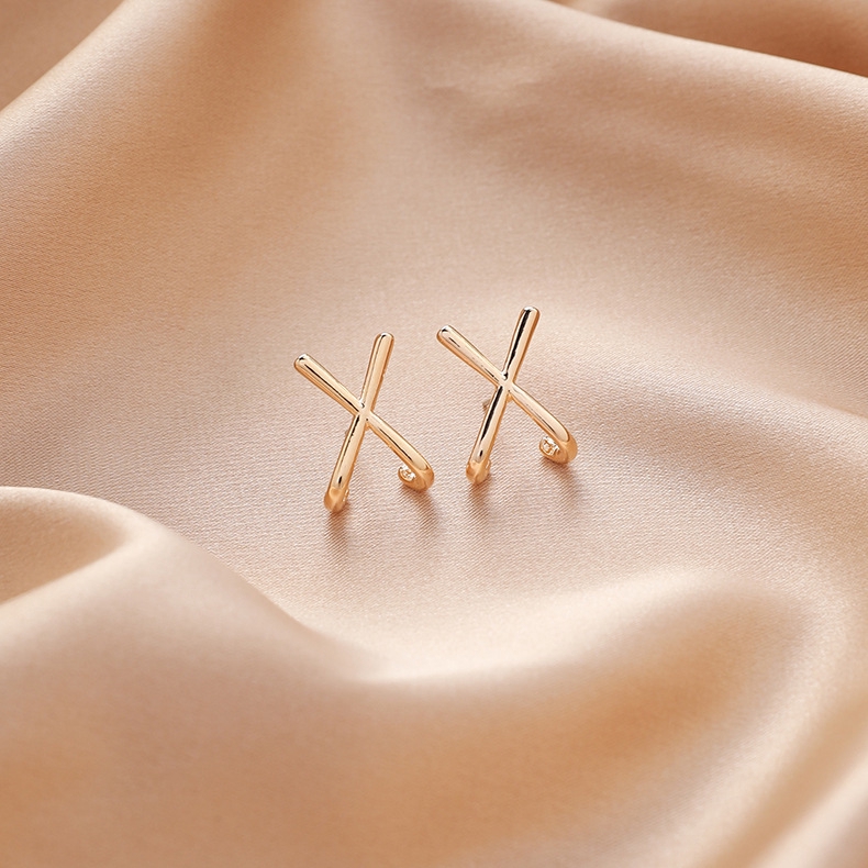 XiaoboACC Bông Tai Mạ Bạc 925 Hình Bông Hoa Xinh Xắn Cho Nữ | BigBuy360 - bigbuy360.vn