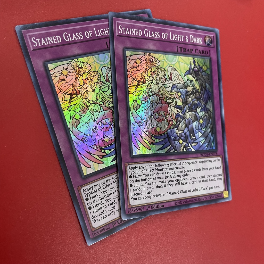 Stained Glass of Light & Dark