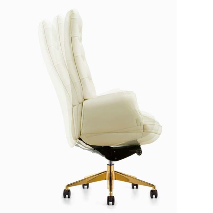 Ghế Giám Đốc Vip Màu Trắng Nhập HHP-GGD932-L5 Cao Cấp