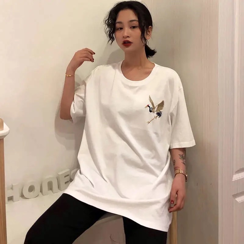 Áo Thun Tay Lỡ 100% Cotton Nam Nữ Unisex