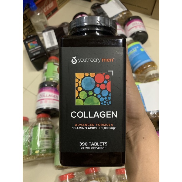 Collagen cho nam Youtheory Men 390 viên Chính Hãng