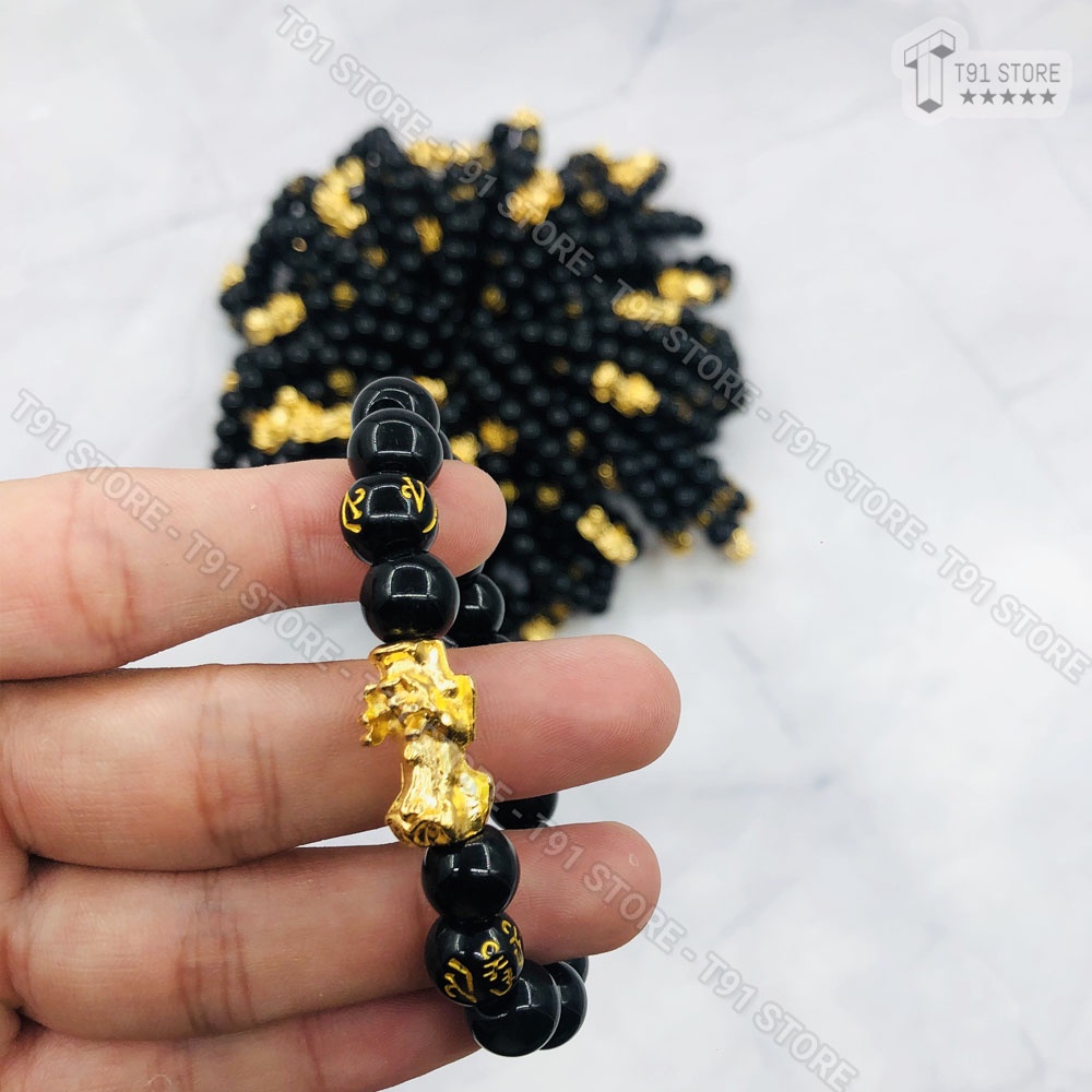 Vòng đeo tay tỳ hưu 10 ly cho cả nam và nữ - Vòng phong thủy mang đến may mắn và tài lộc