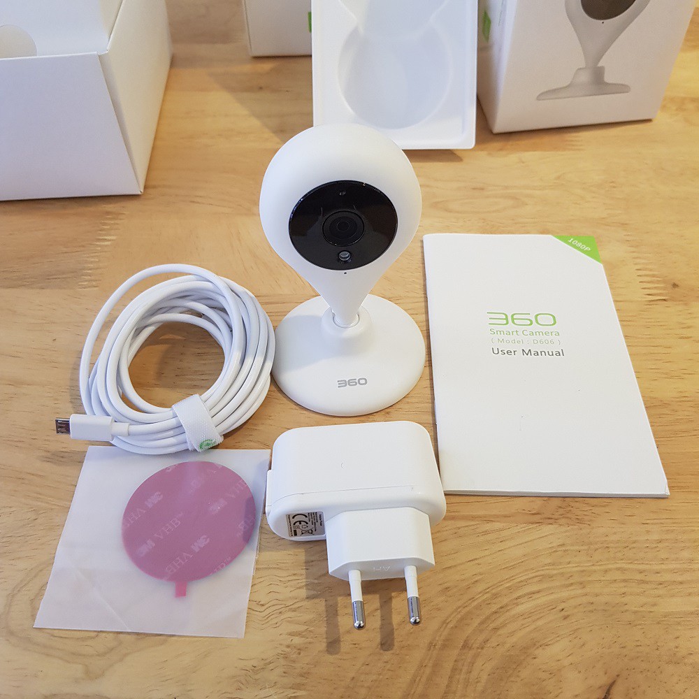 Camera quan sát Qihoo 360 AC1C AC1C Pro 1080P Wifi IP Hồng ngoại Góc rộng 130 độ - Bản Quốc Tế BH12 tháng, thay thế D606 | BigBuy360 - bigbuy360.vn