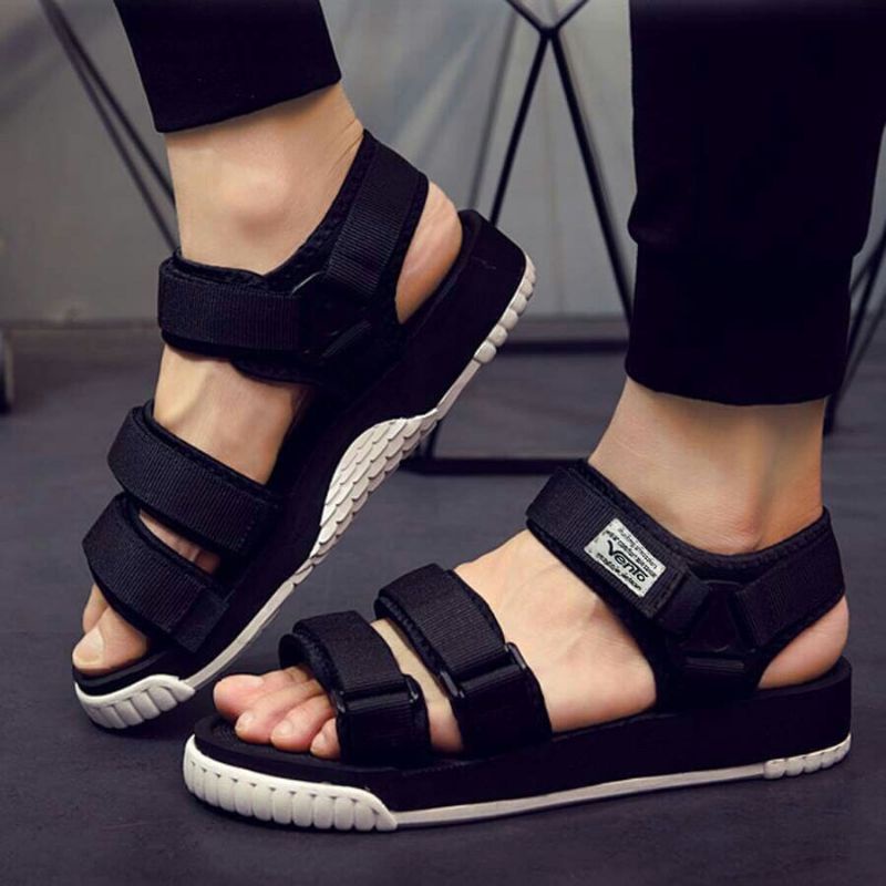 Sandal Vento Nam Nữ bền đẹp SD9801 đen