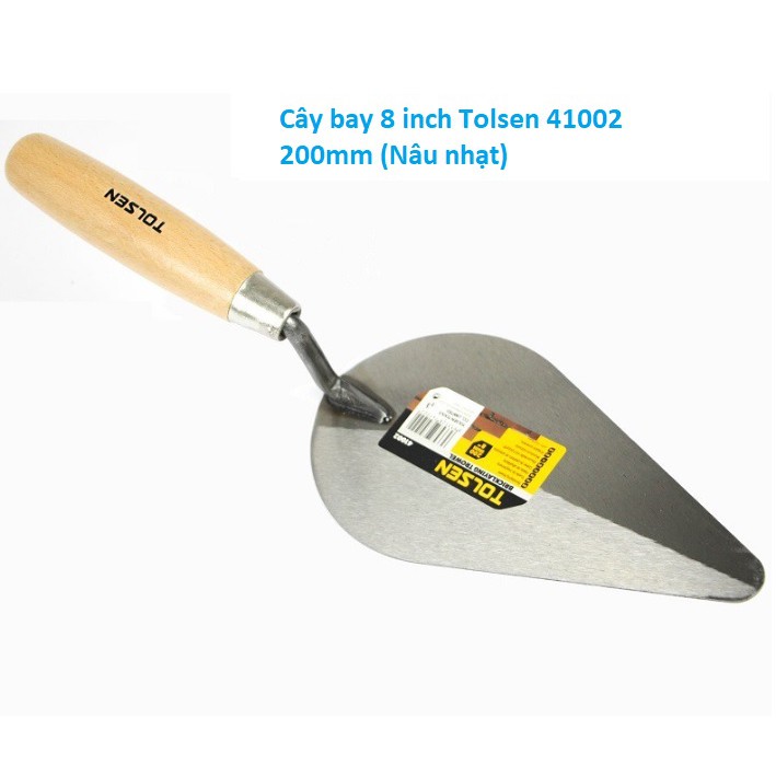 Cây bay 8 inch Tolsen 41002 200mm (Nâu nhạt)