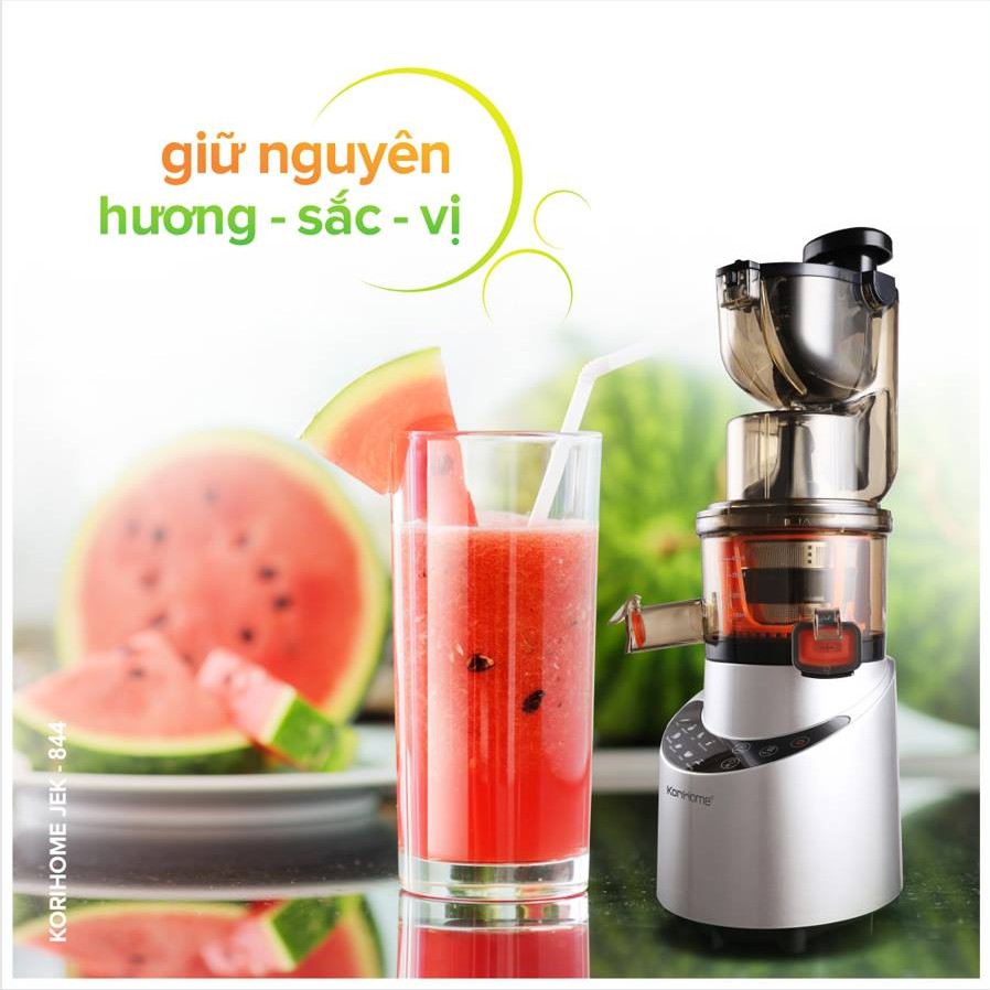 Máy ép chậm hoa quả Korihome JEK-844