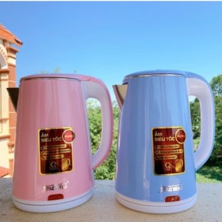 Ấm siêu tốc 2 lớp 2.5L Thái Lan Chính Hãng - Xuất Khẩu Việt Nam