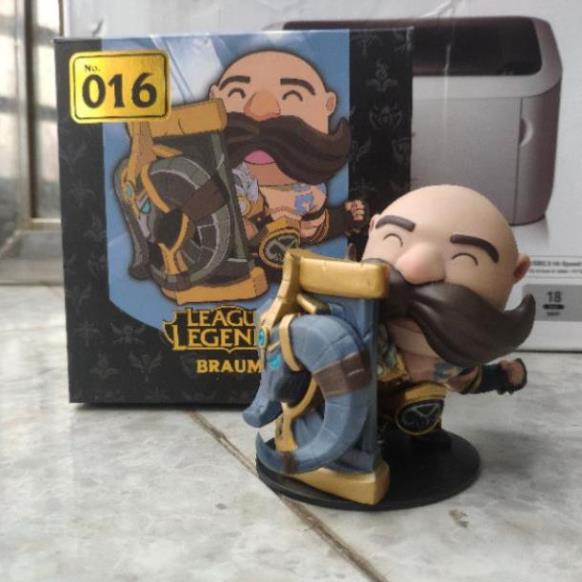 [GIÁ HỦY DIỆT] mô hình Braum mặc định LOL liên minh huyền thoại League of Legends mô hình chibi lol lmht diy