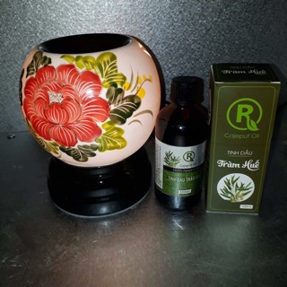 Combo đèn xông + Tinh dầu 100ml