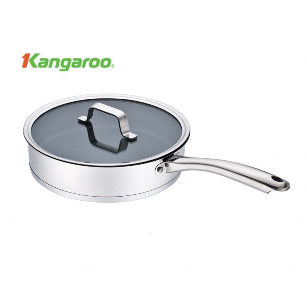 Chảo inox chống dính size 20cm Kangaroo KG01F120