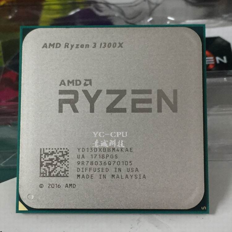 Vi xử lý AMD Ryzen 3 1300X 3.5 GHz (Up to 3.7 GHz ) 4 cores 4 threads/ socket AM4