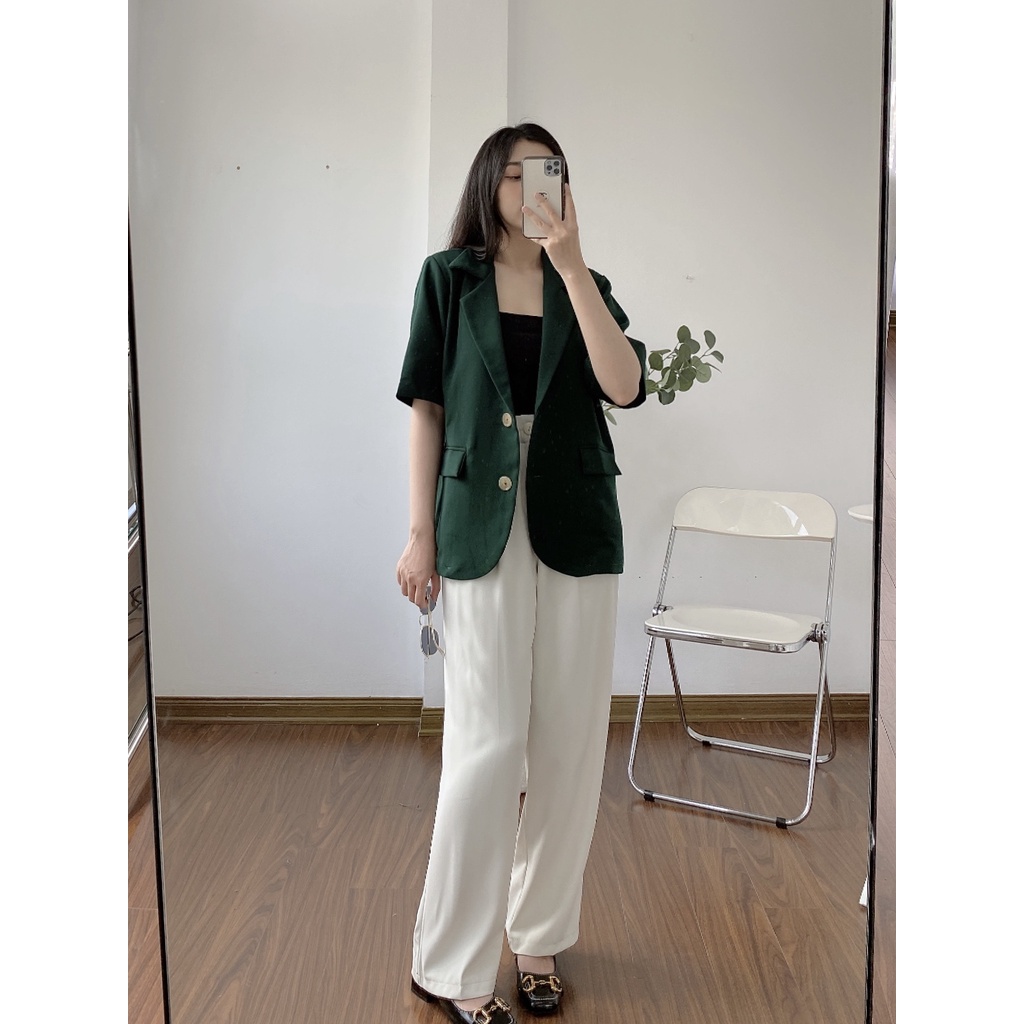 ÁO BLAZER CỘC TAY DÁNG DÀI | BigBuy360 - bigbuy360.vn