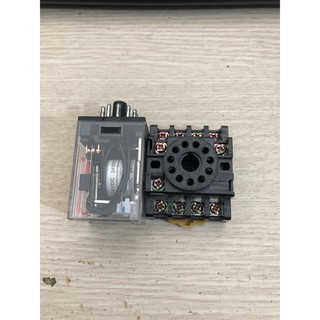 Rơ le trung gian 10A 11 chân có đế
