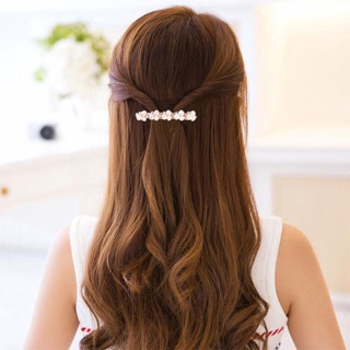 Kẹp tóc đính ngọc - kẹp tóc hạt cườm