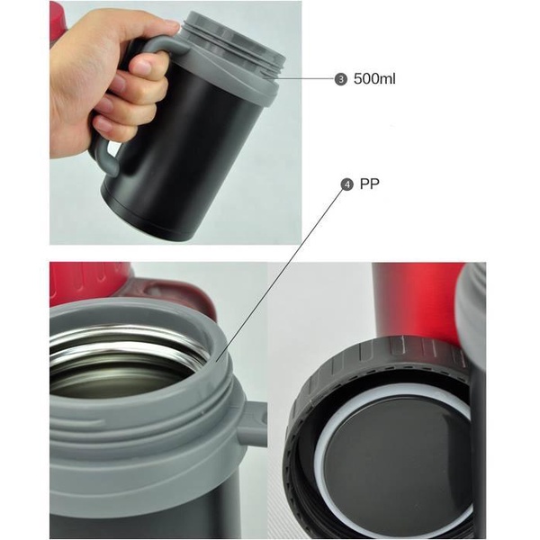 Ly giữ nhiệt Basic Table Mug LocknLock LHC9002 dung tích 500ml