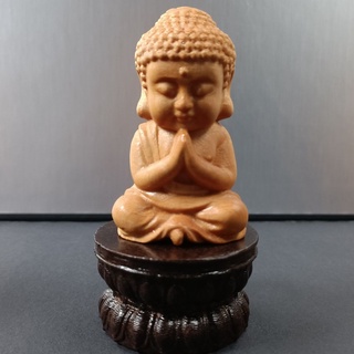 Tượng Phật Nhỏ Chạm Khắc Bằng Gỗ