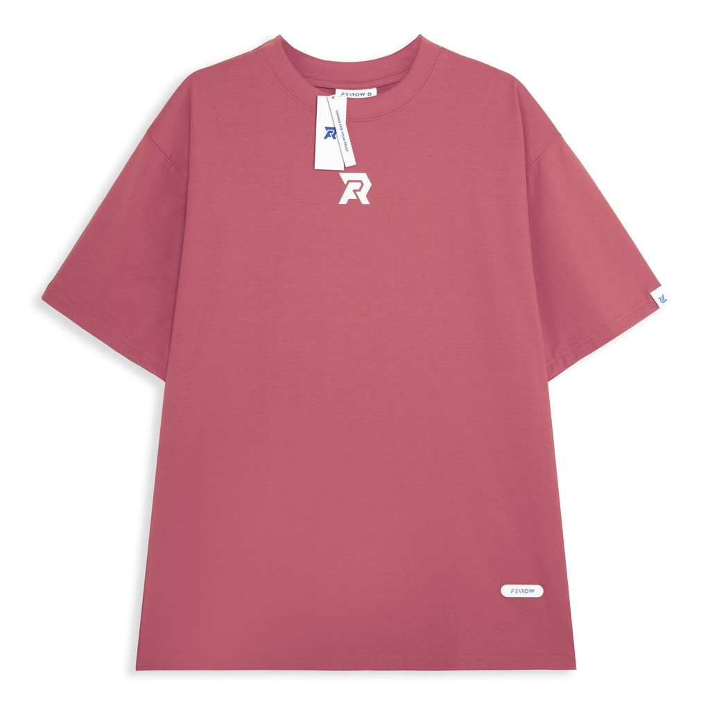 Áo thun nam nữ local brand unisex Fearow Signature Ver 2.0 / Màu Hồng Đậm - FW154