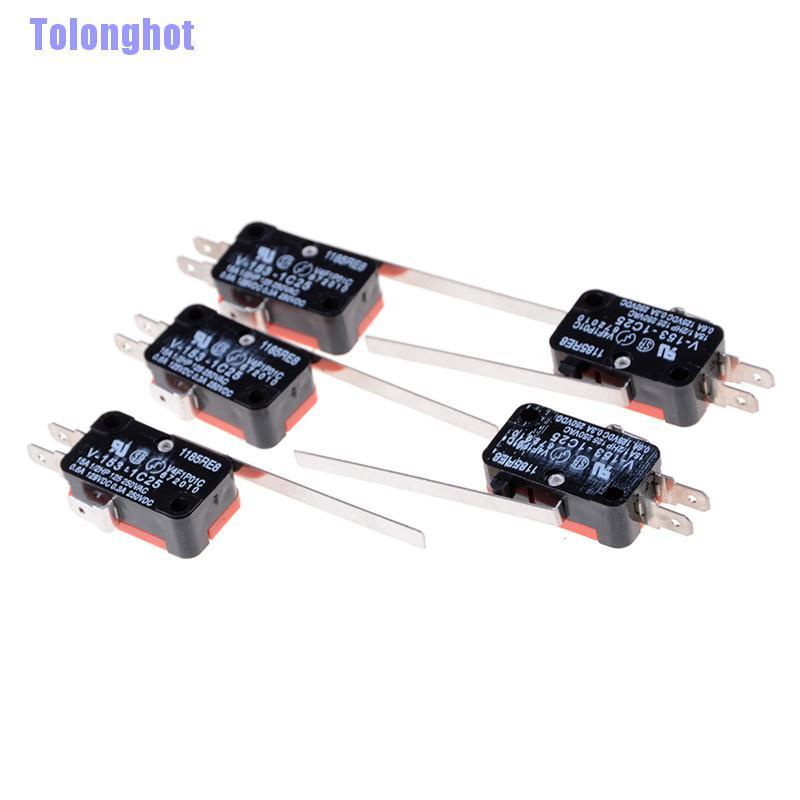 Bộ 5 Công Tắc Giới Hạn Micro Cơ Bản V-153-1C25