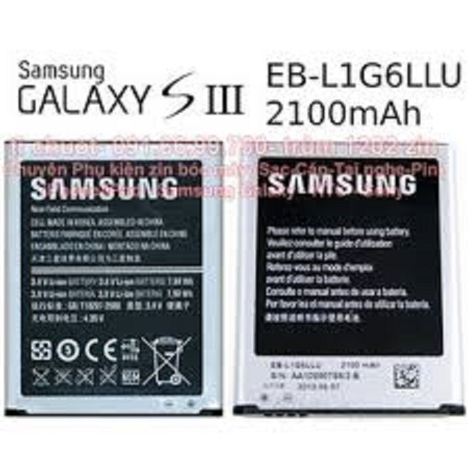 Pin zin Samsung Galaxy S3 / Galaxy S3 mini