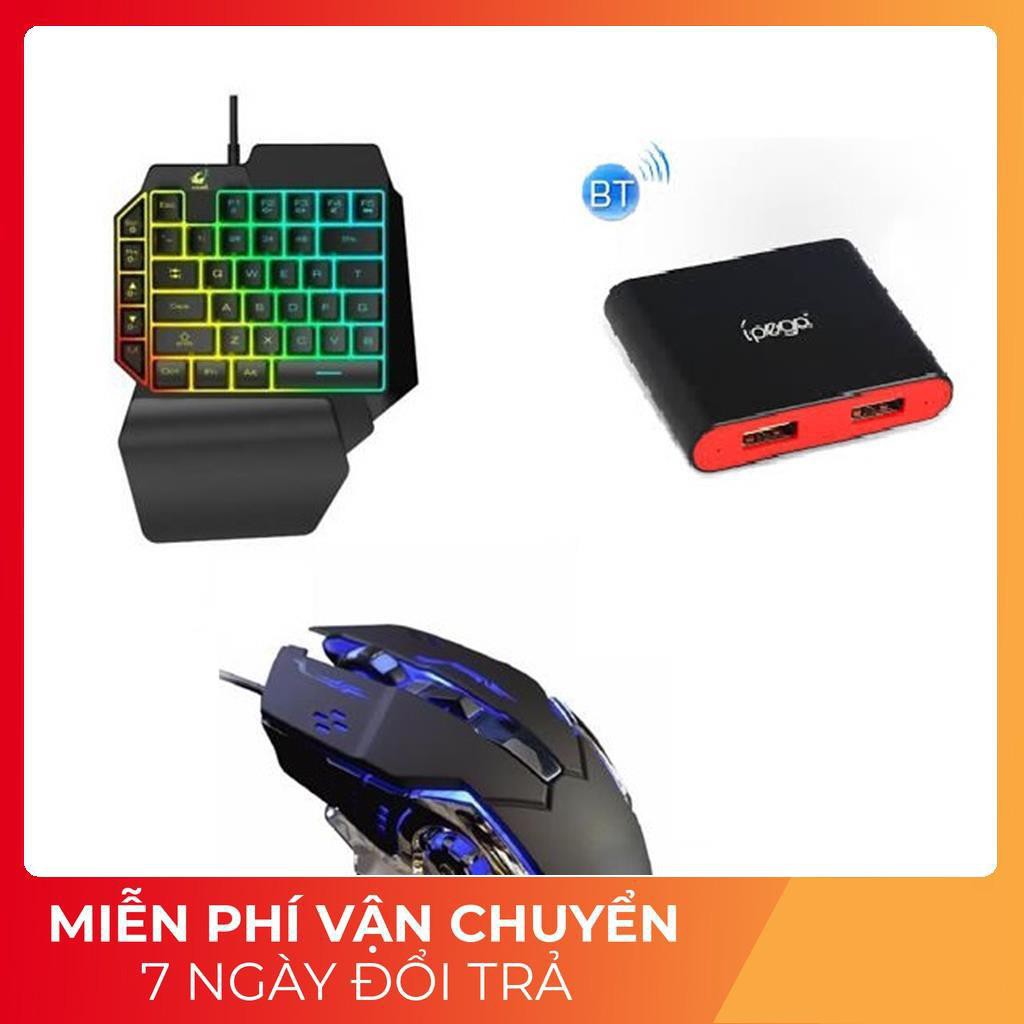 HOT- iPega 9116 | Bộ Chuyển Đổi Chuột & Bàn Phím Chơi Game PUBG, ROS...-DC3731