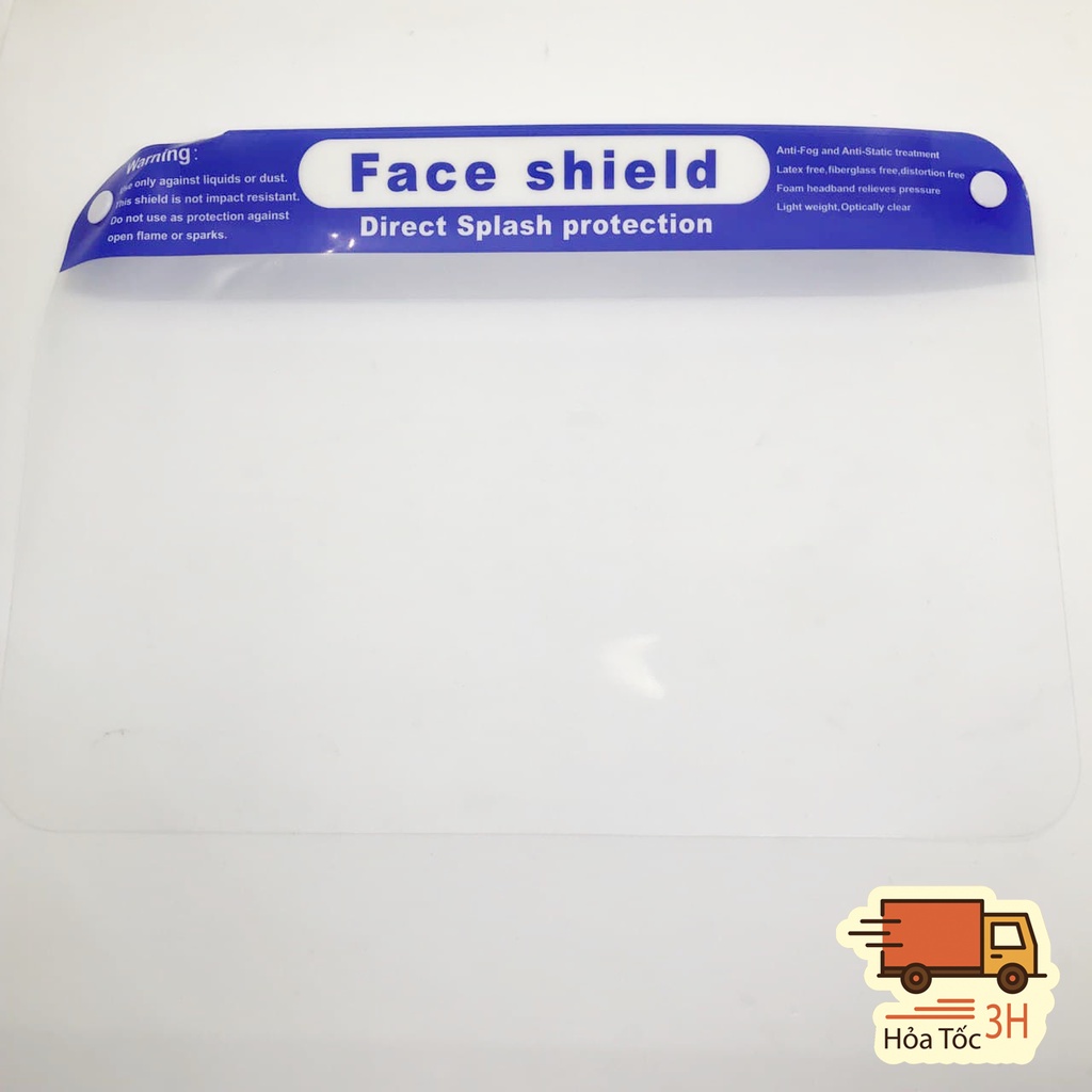 Tấm Chắn Chống Giọt Bắn Trong Suốt Faceshield BOPA Chính Hãng