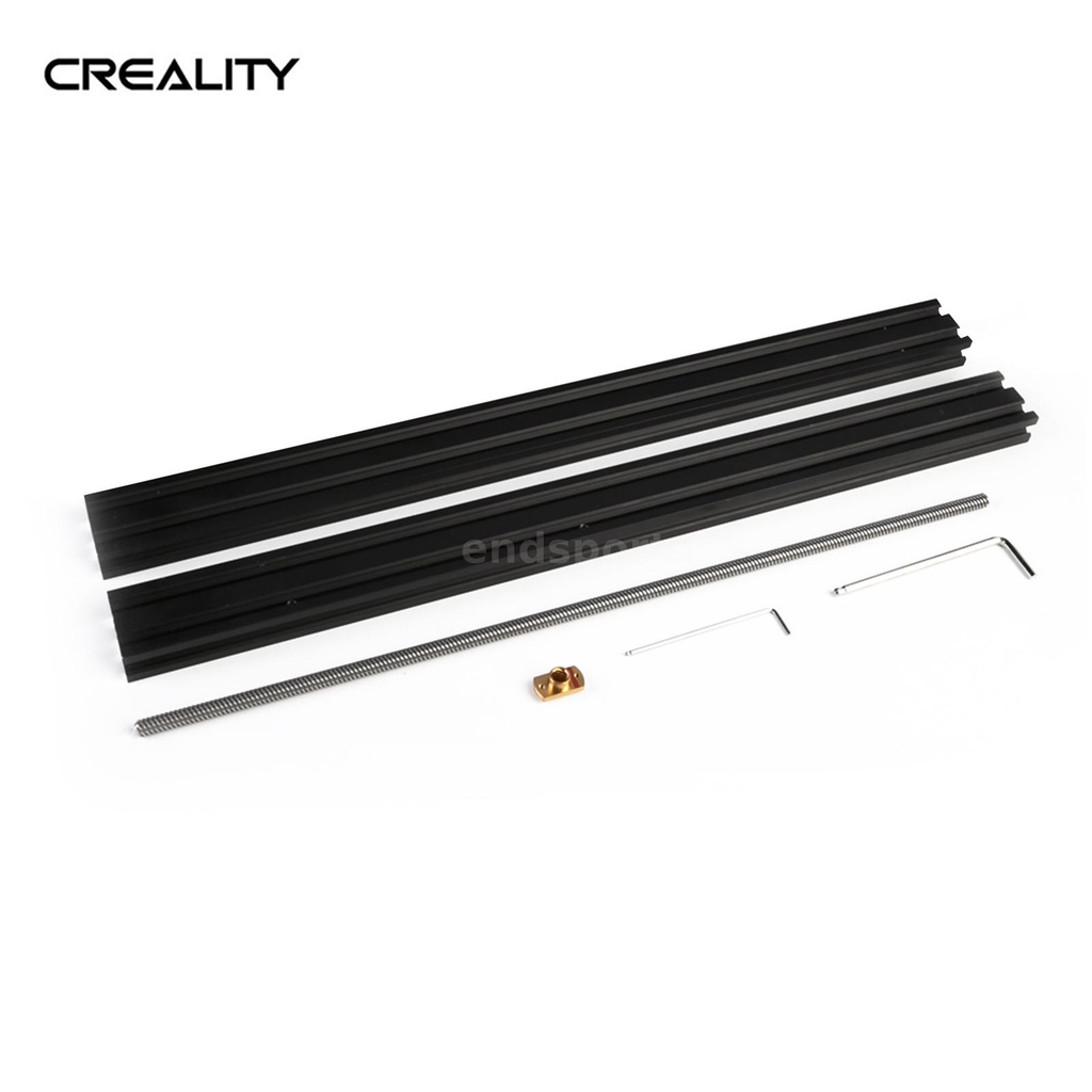 [E*S Stock]Creality Ender-3 Z-axis Extension Profiles Kit with 2040 Profiles Lead Screw T-nut for Ender-3/Ender 3 Pro/Ender 3 V2 3D Printer