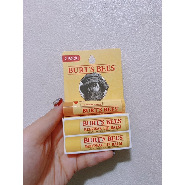 [Hàng Mỹ] Son dưỡng môi không màu Burt’s Bee thỏi 4,25g