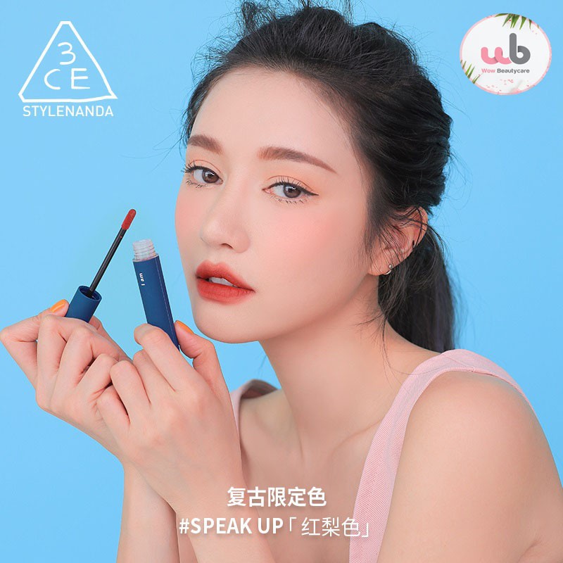 SON 3CE SPEAK UP CLASSIC BLUE  . Phiên bản vỏ xanh . [HÀNG CHÍNH HÃNG] vừa về tại shop , số lượng có hạn.