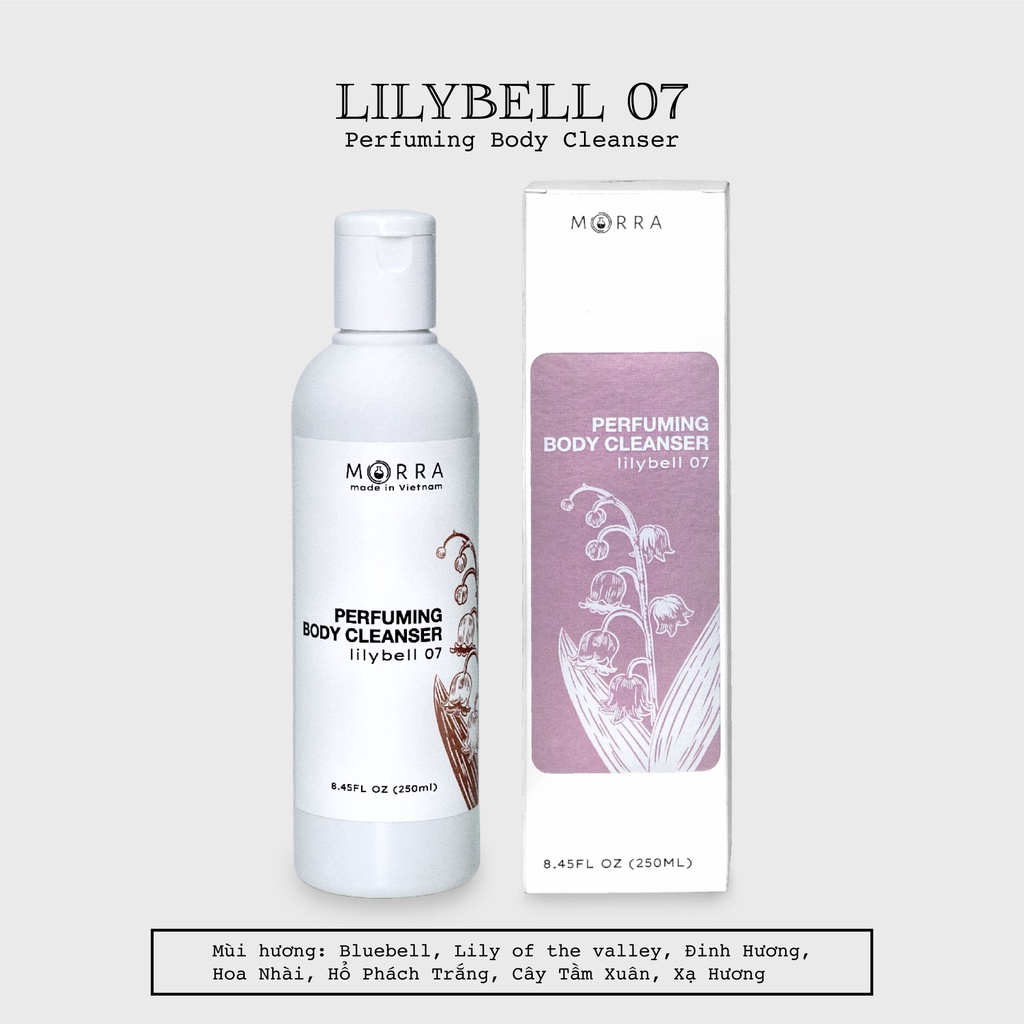 Sữa Tắm Morra hương nước hoa Lilybell 07 250ml