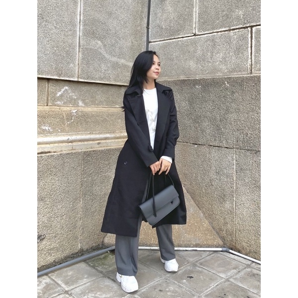 Áo Khoác Măng Tô Hàn Quốc cao cấp (2 color)