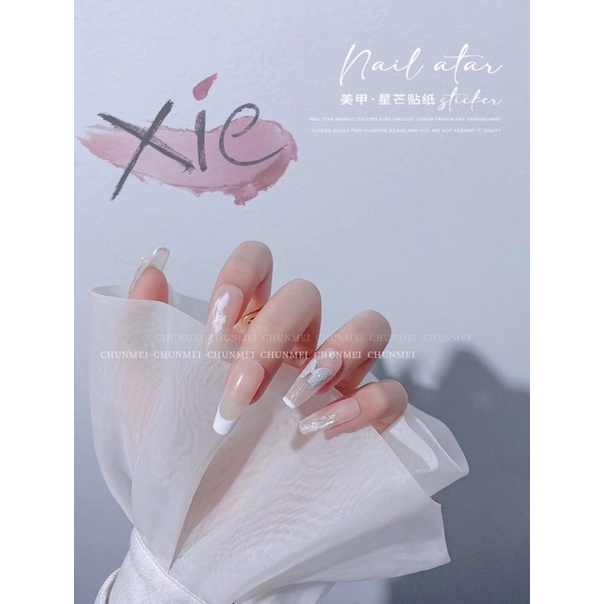 STICKER FLASH - XIE dụng cụ nail&amp;mi 🥰