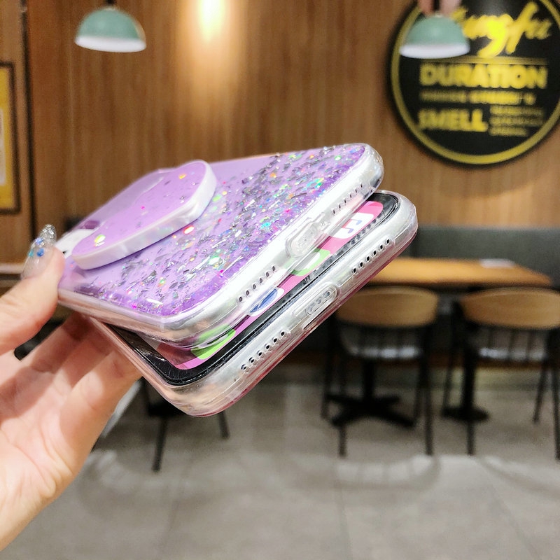 PT|【COD&Ready Stock】Soft Glitter Colorful Make Up Mirror Purple Phone Case For Reno 3 4 5 OPPO A15 A15S A54 A94 A93 A53 A33 A5 A9 A31 A91 2020 A12E A52 A92 A1K A3s A5s A7 A12 Neo 9 A37 A37F A39 A57 A71 A83 F1s F3 Plus F5 Youth F7 F9 F11 Pro